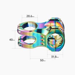 MTB Power Stem Road Bike Mountain Bicycle Bridge Short 35mm 50mm Rod Handlebar Table Adjustable Riser 31 8 Cycling