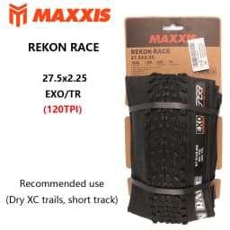 MAXXIS REKON RACE(M355RU) Tyre 27.5/29 x 2.0/2.25/2.35/2.4WT/2.4 Bicycle Folding Tire Anti Puncture For MTB  Original Bike Parts