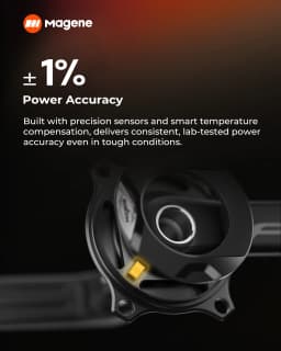 Magene PES Crank P515 Power Meter 4 Bolt 110BCD 24mm Cadence Pedal Balance Ant Steel Spindle Crankset Chainring for Shimano Sram