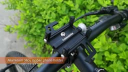 ThinkRider Phone Holder Motorcycle Electric Bicycle Smartphone CNC Aluminum Alloy Bracket Five Claws Mechanical Bike Accessories