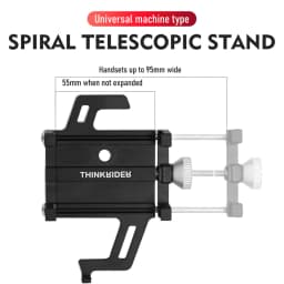 ThinkRider Phone Holder Motorcycle Electric Bicycle Smartphone CNC Aluminum Alloy Bracket Five Claws Mechanical Bike Accessories