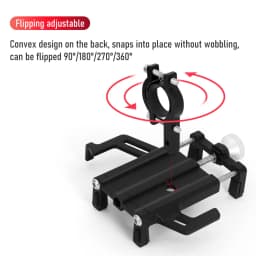 ThinkRider Phone Holder Motorcycle Electric Bicycle Smartphone CNC Aluminum Alloy Bracket Five Claws Mechanical Bike Accessories
