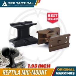 Tactical Reptila Riflescope Optic Mount Red Dot Mount 1.93inch and 1.54‘’ for Red Dot Sight