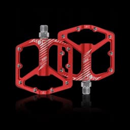 ENLEE MTB Bicycle Pedal Aluminum Alloy Wide Flat XC DH Bicycle Pedal Ultra Light Bicycle Pedal BMX Parts
