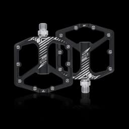 ENLEE MTB Bicycle Pedal Aluminum Alloy Wide Flat XC DH Bicycle Pedal Ultra Light Bicycle Pedal BMX Parts
