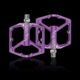 ENLEE MTB Bicycle Pedal Aluminum Alloy Wide Flat XC DH Bicycle Pedal Ultra Light Bicycle Pedal BMX Parts
