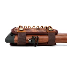 Tourbon PU & Leather Gun Buttstock Cheek Rest Riser with Rifle Cartridges .308win .30-06 .30-30 Ammo Holder  Hunting Accessories