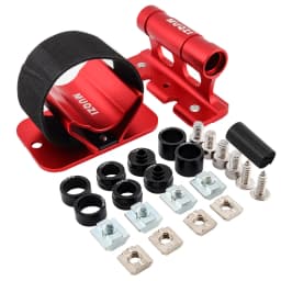 MUQZI Bike Fork Mount Rack Car Roof Rack Car Carrier Bracket MTB Road Folding Bicycle Quick Release Thru Axle Mount Adapter