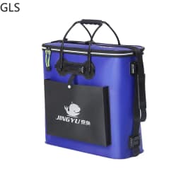 Portable Fishing Bag Water Bucket Storage Boxes Collapsible Thicken Live Fish Tank Water Bucket Outdoor Camping Fishing Tackle