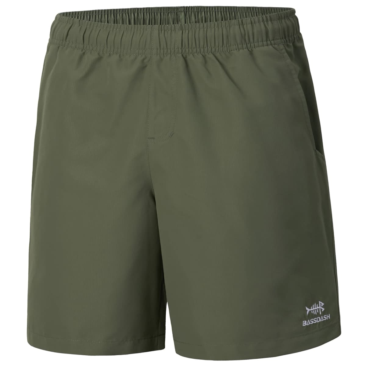Bassdash Men's 8” Fishing Water Shorts Quick Dry UPF 50+ Lightweight Cargo Hiking Kayaking Casual Bottom