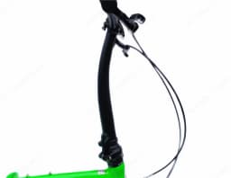 Litepro Quick Release Folding Bike Curved Stem 37cm Aluminum Alloy Left - Right Fold Stem Handlebar 25.4mm Fork 28.6mm