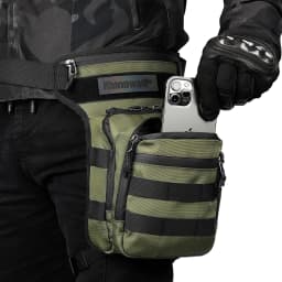 Rhinowalk Waist Leg Bag Thigh Hip BumBelt 3L LargeMessenger Bag Travel Cell/Mobile Phone Purse Fanny Pack MotorDrop Belt Pouch