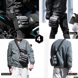 Rhinowalk Waist Leg Bag Thigh Hip BumBelt 3L LargeMessenger Bag Travel Cell/Mobile Phone Purse Fanny Pack MotorDrop Belt Pouch