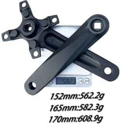 104BCD Bicycle Crank Sprocket 152/165/170mm Square Hole MTB Bike Crankset 30T 32T 34T 36T 38T 40T 42T Single Speed Chainring