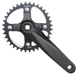 104BCD Bicycle Crank Sprocket 152/165/170mm Square Hole MTB Bike Crankset 30T 32T 34T 36T 38T 40T 42T Single Speed Chainring