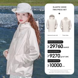 GOLDEN CAMEL Hiking Jackets for Women Men Three-in-one Windproof Waterproof Fleece Jacket Winter Mountaineering Coats Clothing