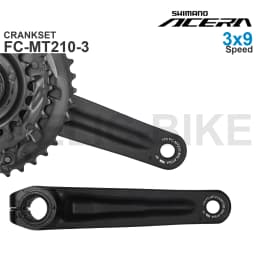 SHIMANO ACERA M3000 3x9 Speed Groupset with FC-MT210-3 CRANKSET and BB-MT500 BB-MT501 Bottom Bracket Original Part