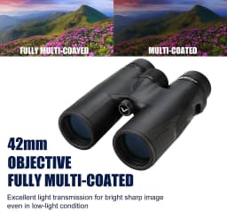 Svbony SV47 Binoculars 8x42/10x42 HD Waterproof BirdWatching Moncular Telescope for Adults FMC Bak4 Prism for Hunting Camping