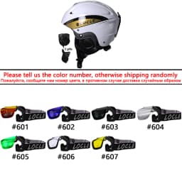 LOCLE Ski Helmet Men Women CE Safety In-mold Skiing Snowboard Skateboard Snowmobile Helmet Size S/M/L/XL