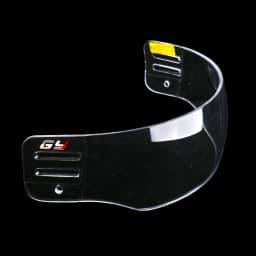 CE Approved Ice Hockey Clear Visor Anti-fog and Anti-scratch Face Shield Resistant With Mounting Hardware For Outdoor Activties