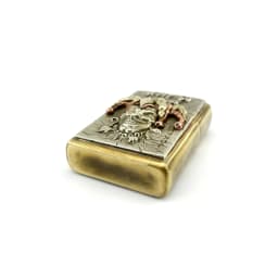 EDC Lighter Storage Case Poker Clown Brass