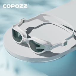 Copozz Swimming Goggles Waterproof VISTEX Anti Fog Mirrored Adjustable Silicone Swim Glasses Professional Swim Equipment Eyewear