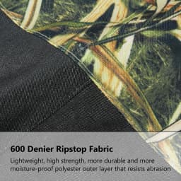 BASSDASH Men Women Boot Foot Waders Breathable Lightweight Fishing Hunting Mossy Wood Reeds Printing Long Trousers With Boot