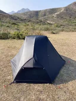 Ultralight Backpacking Tent for Men, Silicon Coated, MSR Hubba NX Style, Lightweight Backpacking Tent, Ripstop Waterproof Tent