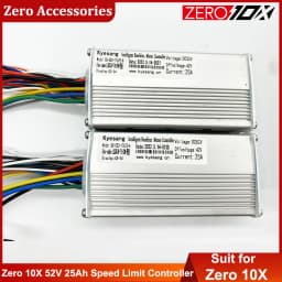 Original Zero 10X Electric Scooter 52V 25A Speed Limit Controller for Zero 10X 52V 18.2Ah 52V 23Ah Electric Scooter ZERO Part