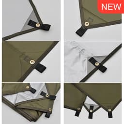 SUV, Car Side Awning ,Waterproof Tarp with Pole, Ropes, Pegs and Suction Cup Anchor, Outdoor Camping Car Tent Car Tarp Shade