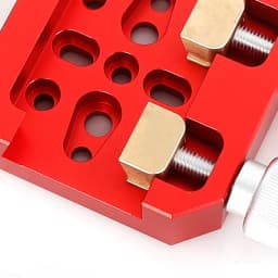 Premium Large 88mm Enhanced Vixen Dovetail Clamp Double Fixed Brass Screws Telescope Accessories