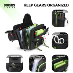 Booms Fishing IB1 Fishing Bag High-Capacity Tackle Storage Bags Large Sea Freshwater Backpack Carpfishing Professional Equipmen