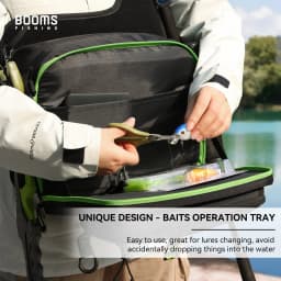 Booms Fishing IB1 Fishing Bag High-Capacity Tackle Storage Bags Large Sea Freshwater Backpack Carpfishing Professional Equipmen