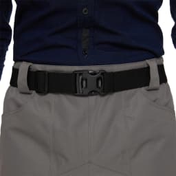 Men's Fishing Waders Waist Wading Pants Three-Layer Waterproof Fabric With Neoprene Socks In Cold Day