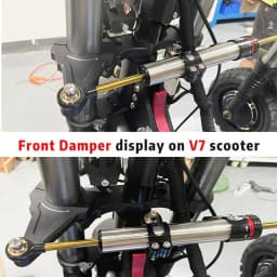 Electric Scooter Directional Steering Damper Bracket For Inxing V7/YUME Y11 Plus/BOYUEDA S5 Modification Parts Stability Safety