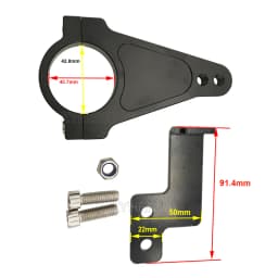 Electric Scooter Directional Steering Damper Bracket For Inxing V7/YUME Y11 Plus/BOYUEDA S5 Modification Parts Stability Safety