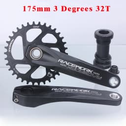 RACEWORK MTB Crankset 170/175mm Mountain Bike Crank Narrow Wide Chainring 32/34/36/38T 11/12S Bicycle Crankset Sprocket For GXP