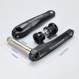 RACEWORK MTB Crankset 170/175mm Mountain Bike Crank Narrow Wide Chainring 32/34/36/38T 11/12S Bicycle Crankset Sprocket For GXP