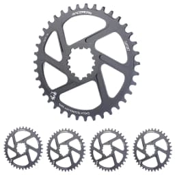 RACEWORK MTB Crankset 170/175mm Mountain Bike Crank Narrow Wide Chainring 32/34/36/38T 11/12S Bicycle Crankset Sprocket For GXP