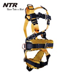Rock Climbing Harness Full Body Safety Belt with 5 D-Ring Universal Aerial Work Protective Equipment