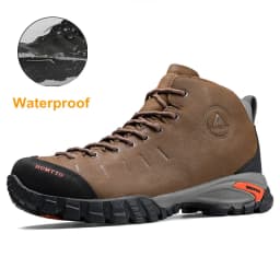 HUMTTO Waterproof Boots for Men Luxury Designer Outdoor Hiking Shoes Climbing Trekking Sneakers Leather Safety Mens Ankle Boots