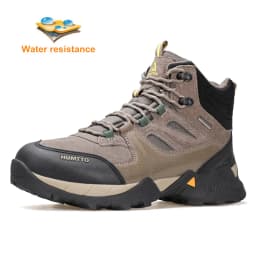 HUMTTO Waterproof Boots for Men Luxury Designer Outdoor Hiking Shoes Climbing Trekking Sneakers Leather Safety Mens Ankle Boots