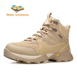HUMTTO Waterproof Boots for Men Luxury Designer Outdoor Hiking Shoes Climbing Trekking Sneakers Leather Safety Mens Ankle Boots