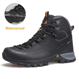 HUMTTO Waterproof Boots for Men Luxury Designer Outdoor Hiking Shoes Climbing Trekking Sneakers Leather Safety Mens Ankle Boots