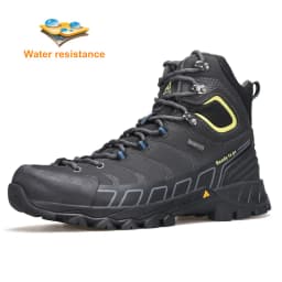 HUMTTO Waterproof Boots for Men Luxury Designer Outdoor Hiking Shoes Climbing Trekking Sneakers Leather Safety Mens Ankle Boots