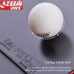 Original New DHS Hurricane 8-80 Table Tennis Rubber Tacky Soft Elastic Ping Pong Rubber Professional Large Pore Sponge