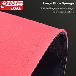 Original New DHS Hurricane 8-80 Table Tennis Rubber Tacky Soft Elastic Ping Pong Rubber Professional Large Pore Sponge