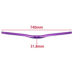 Mtb Handlebars For Mountain Bike 31.8mm Mtb Bike Table For Bicycle Handle Bar 740/780mm Swallow Handlebar Parts Colorful