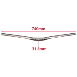 Mtb Handlebars For Mountain Bike 31.8mm Mtb Bike Table For Bicycle Handle Bar 740/780mm Swallow Handlebar Parts Colorful