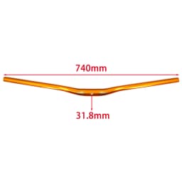 Mtb Handlebars For Mountain Bike 31.8mm Mtb Bike Table For Bicycle Handle Bar 740/780mm Swallow Handlebar Parts Colorful